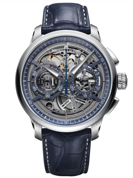 Review Maurice Lacroix MP6028-SS001-002-1 Masterpiece Chronograph Skeleton replica watch